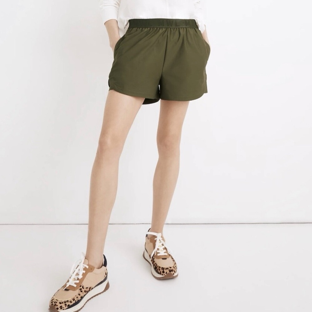 MADEWELL Green MWL Always Pull-On Shorts Sz XS
